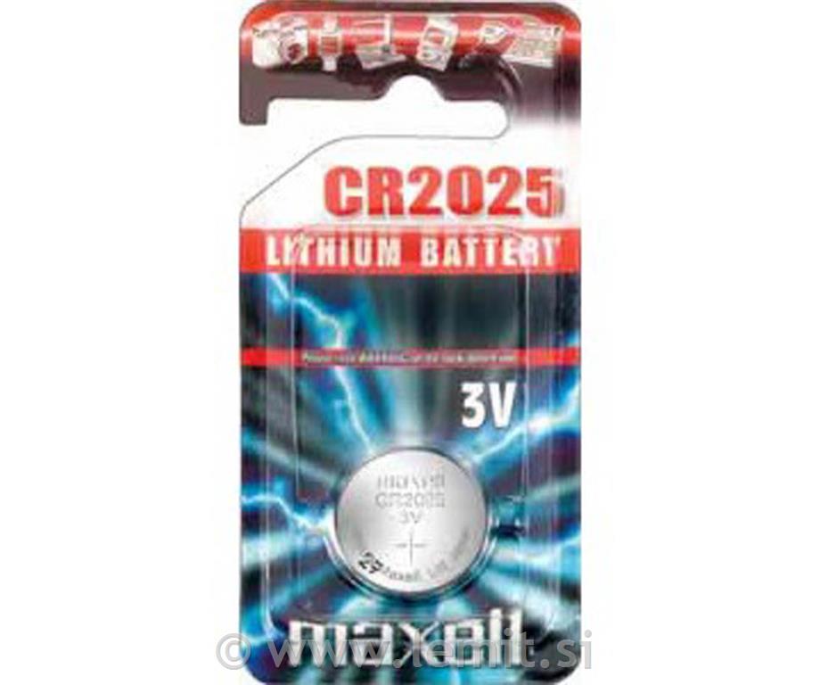 Baterija CR2025, 1 kos