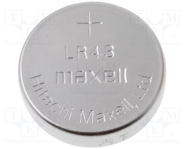 Baterija LR43, 2 kos