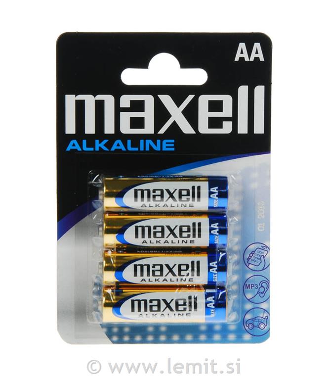 Baterije AA (LR6), 4 kos, alkalne