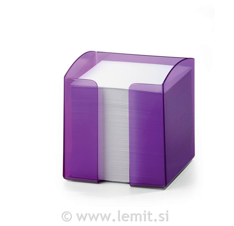 Stojalo za lističe TREND prosojno lila