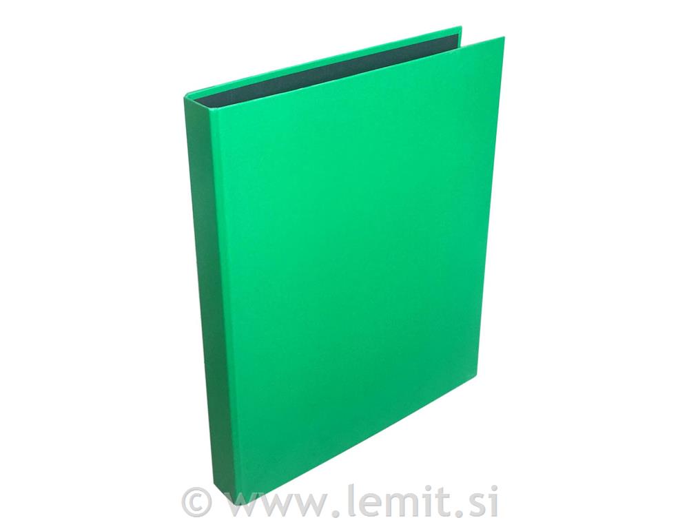 Rinčna mapa, 2 rinki, zelena