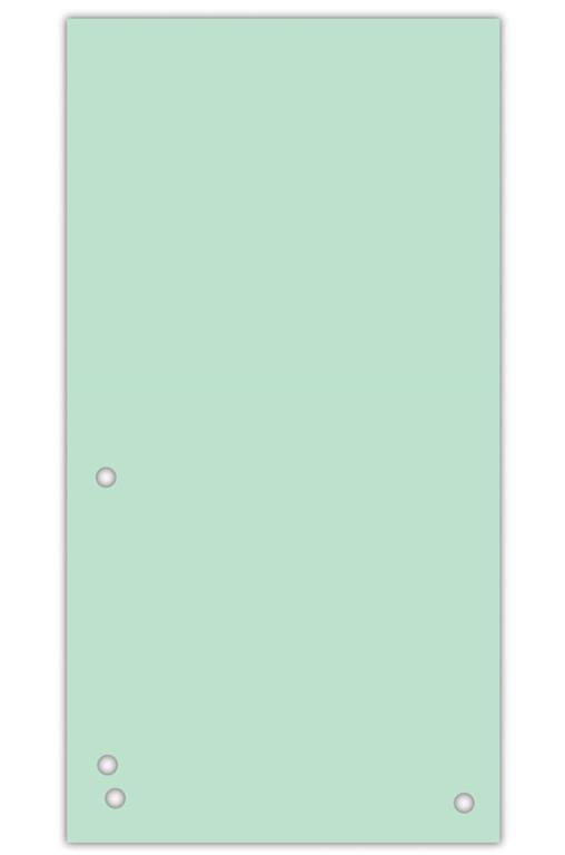 Ločilni listi ozki 235x105mm, zeleni