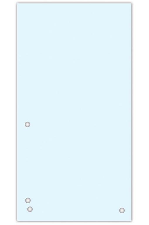 Ločilni listi ozki 235x105mm, beli
