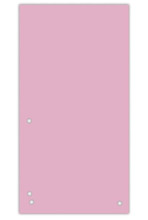 Ločilni listi ozki 235x105mm, roza