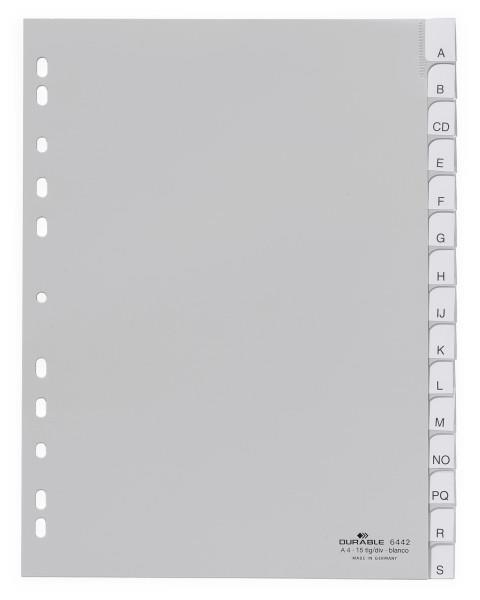 Ločilni listi 1/15, sivi (6442)