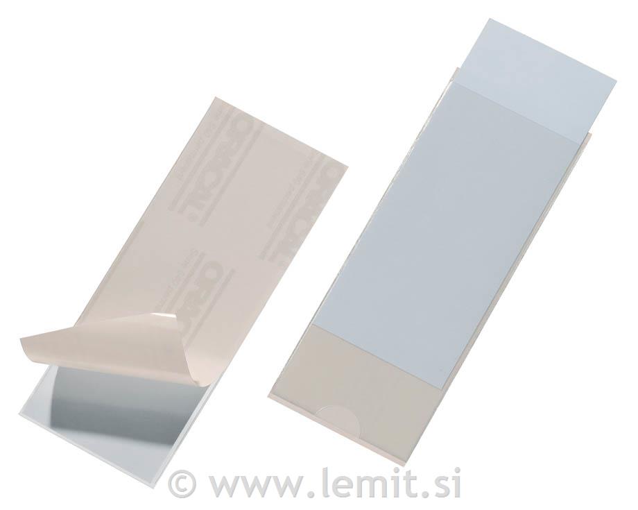 Samolepilni žepki, 58 x 150 mm, 10 kos