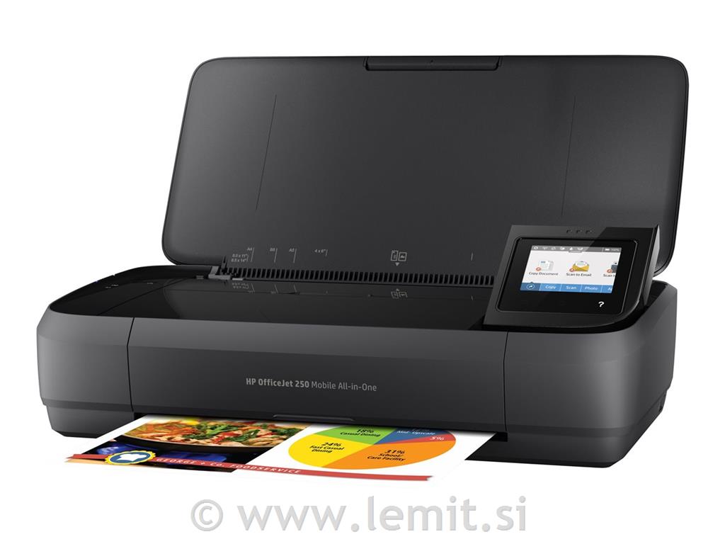HP prenosni tiskalnik OfficeJet MFP 250