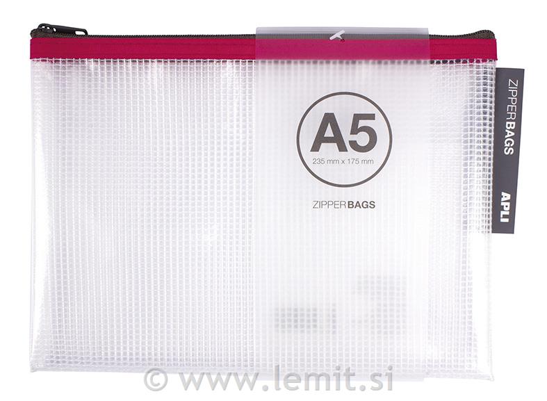 Apli Mapa z zadrgo A5, 235 x 175 mm