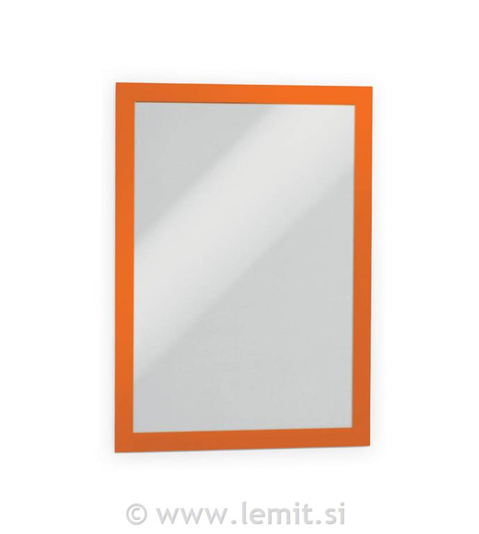 Okvir DURAFRAME A4, oranžen, 2 kos