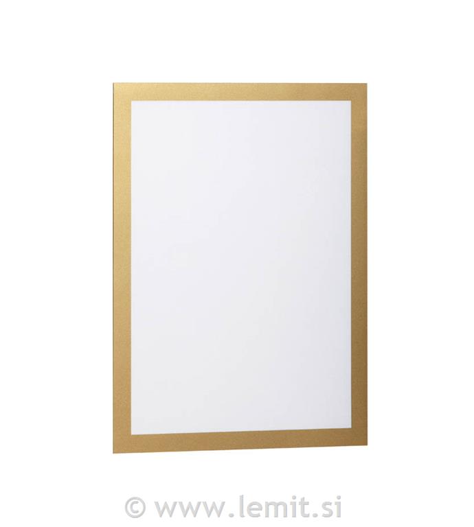 Okvir DURAFRAME A4, zlat 2 kos
