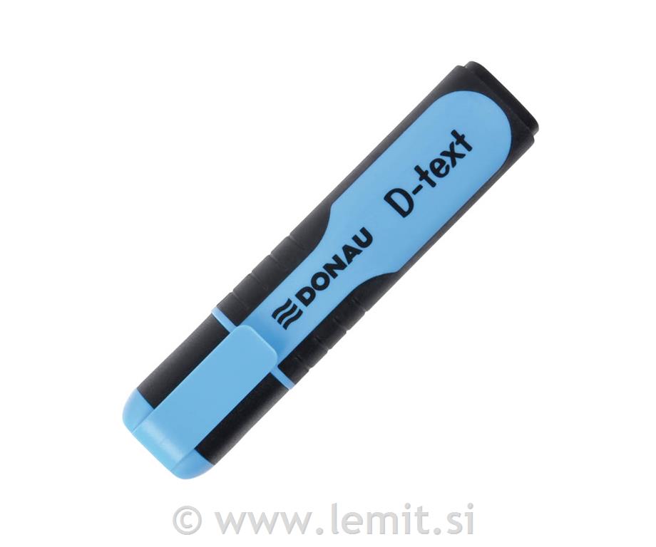 Označevalec teksta D-TEXT, 10kos, moder