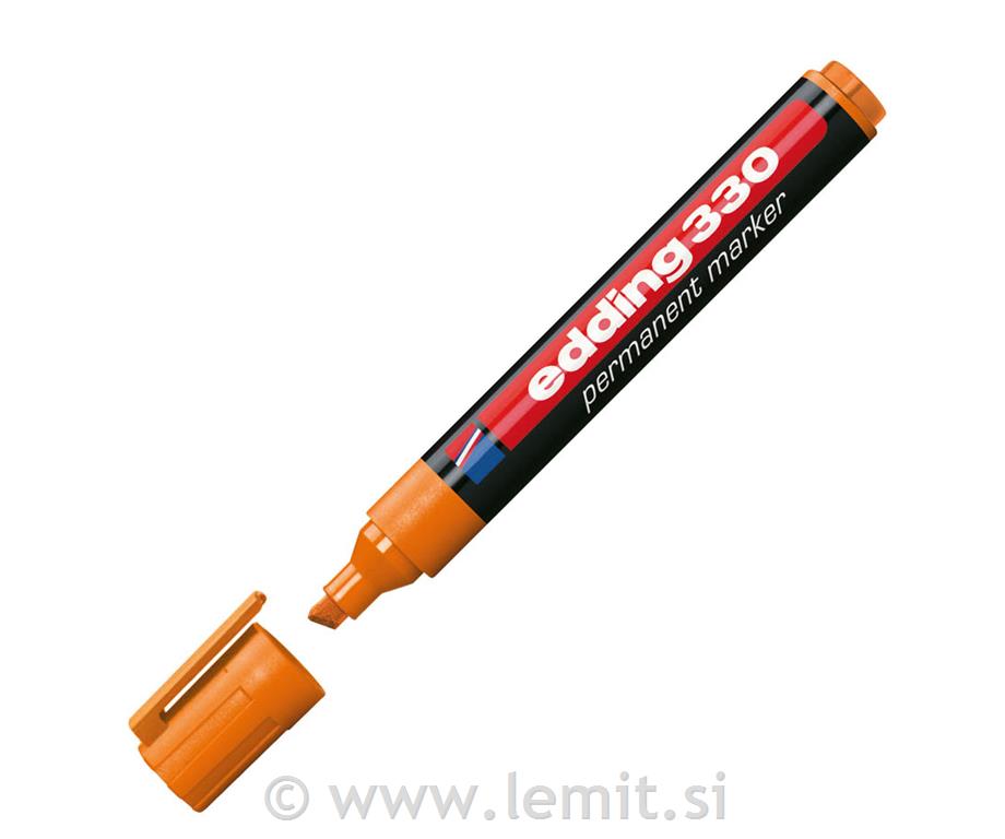 Marker perm. E-330, 10kos, oranžen