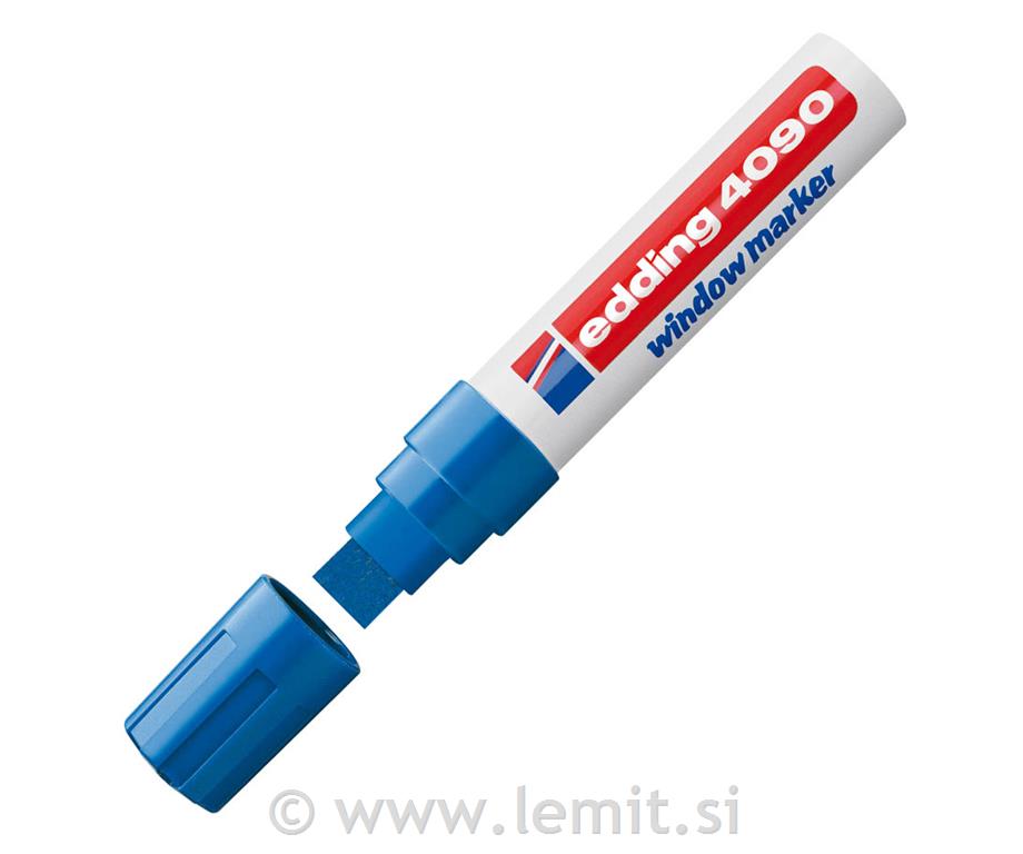 Marker kredni E-4090, 4-15 mm, moder
