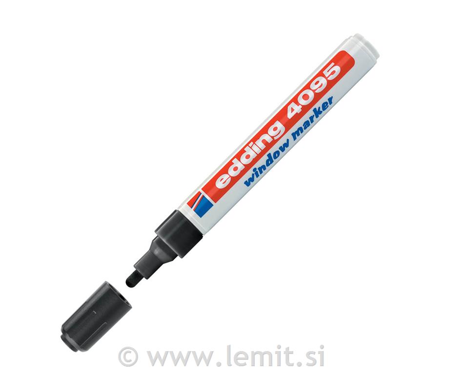 Marker kredni E-4095, 2-3 mm, črn