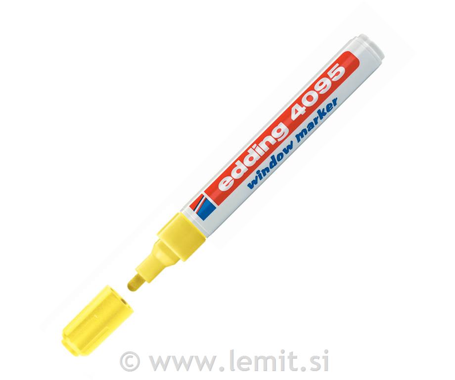 Marker kredni E-4095, 2-3 mm, neon rumen