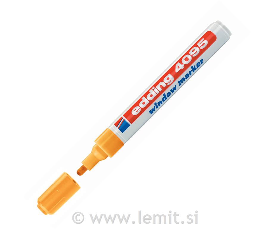 Marker kredni E-4095, 2-3 mm, neon or.