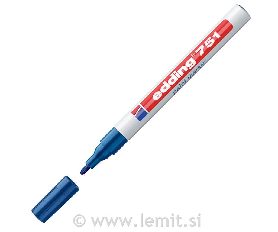 Marker z lakomE-751, 1-2mm, 10kos, moder