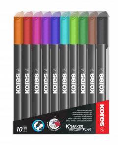 Markerji K-Marker, komplet 10 kos