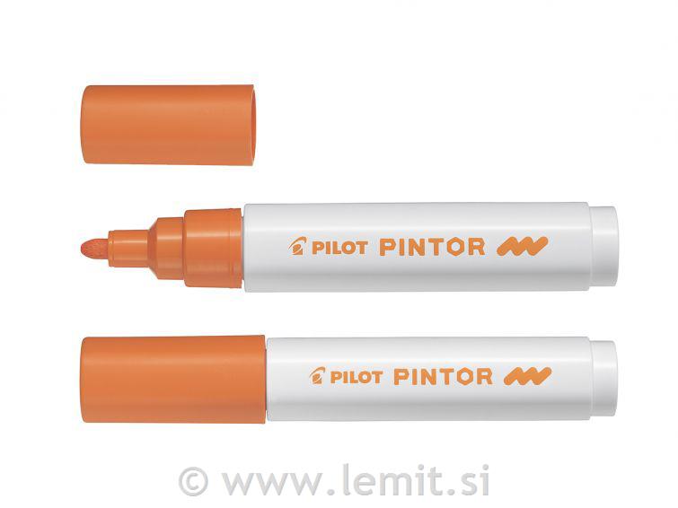 Marker Pintor MEDIUM, 6kos, oranžen