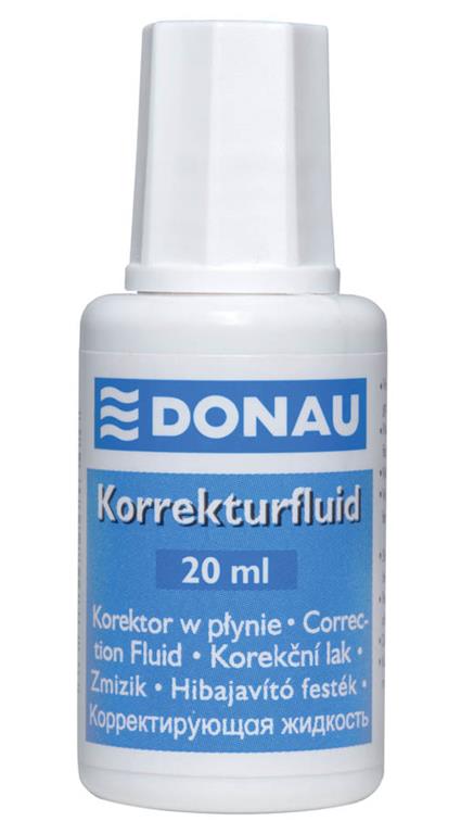 Korekturna tekoč. s čopičem 20ml, 10kos