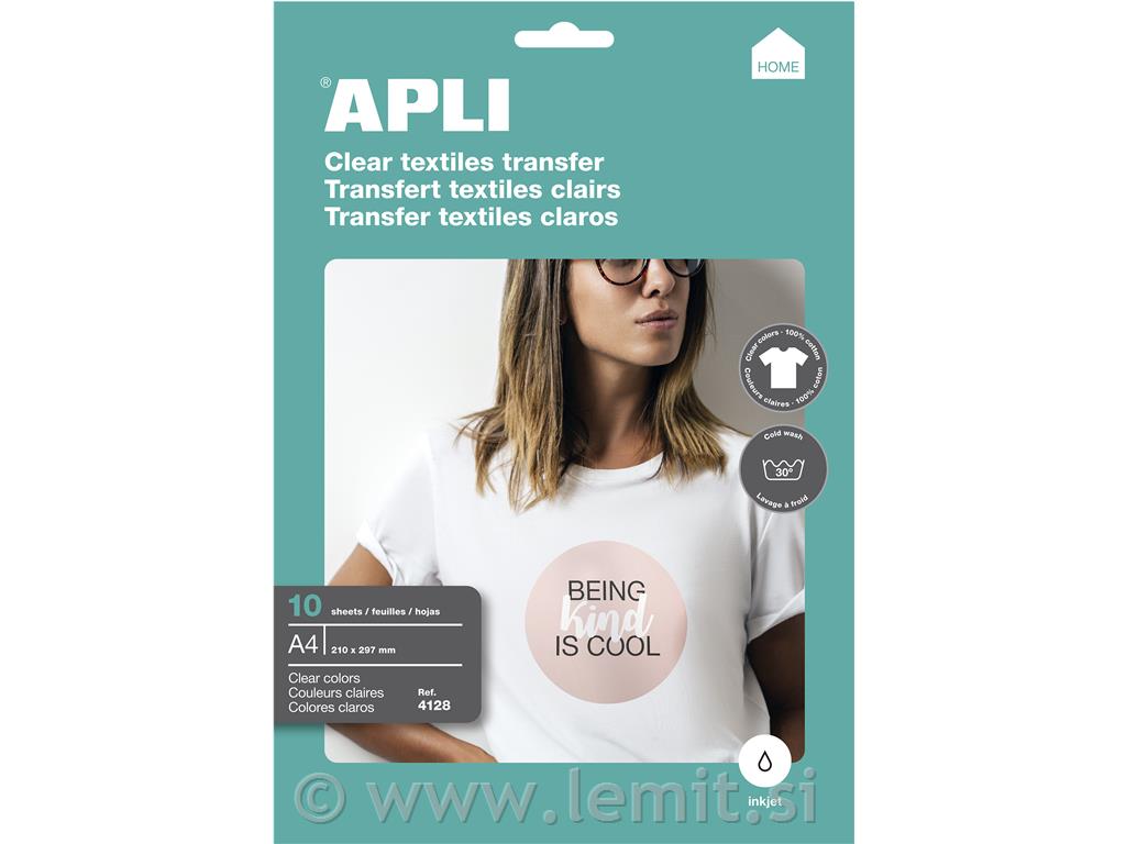 Transfer papir Apli za bele majice 10/1