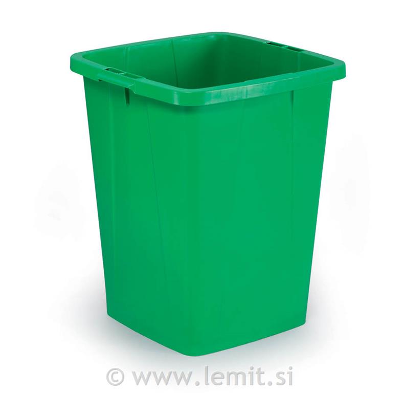 Durabin koš 90l zelen