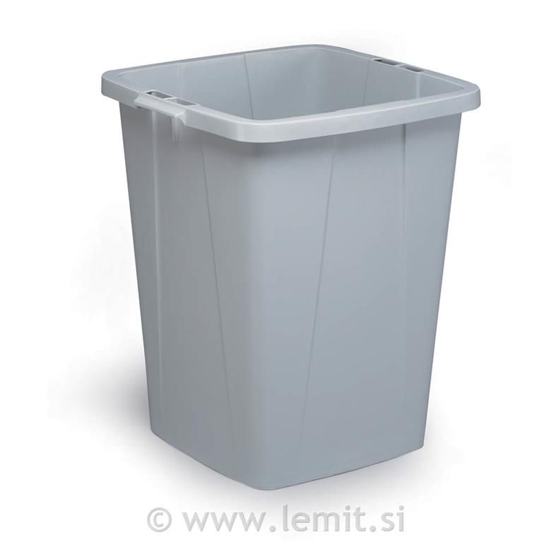Durabin koš 90l siv