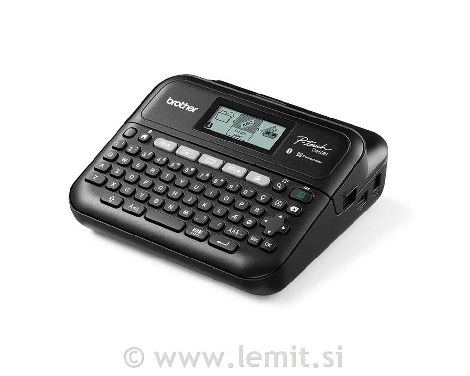 PT D460BTVP, tiskalnik nalepk