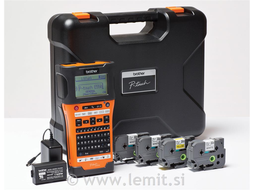 Brother PT E550WSP, tiskalnik nalepk