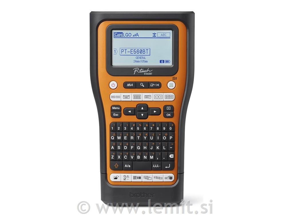 Brother PT E560BTVP, tiskalnik nalepk