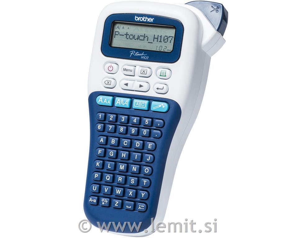 Brother PT H107B, tiskalnik nalepk