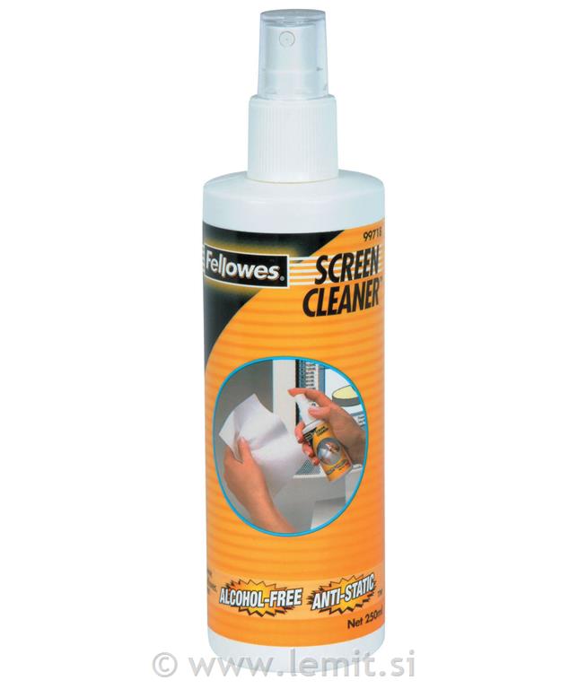 Čistilo v spreju za ekran 250 ml