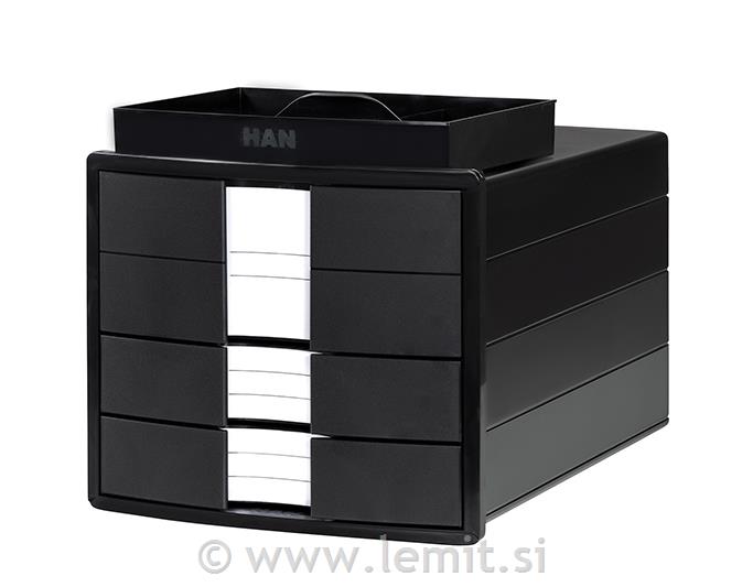 Predalnik IMPULS 2+1 črn