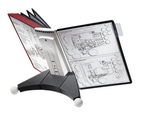 Stojalo Sherpa z 10 mapami, namizno