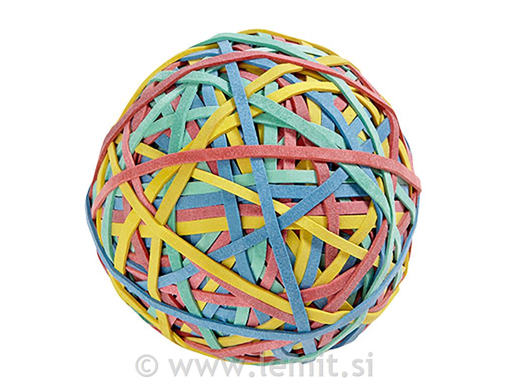 Elastike sortirane, O 70mm, 190g - žoga