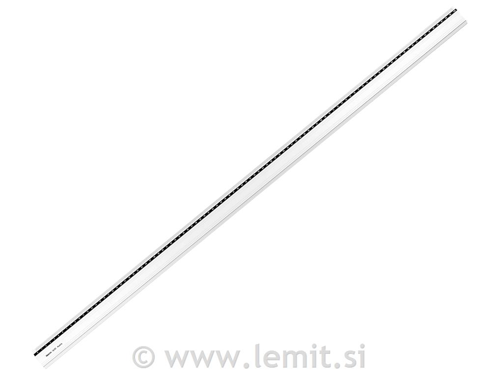 Aluminijasto ravnilo, 100 cm