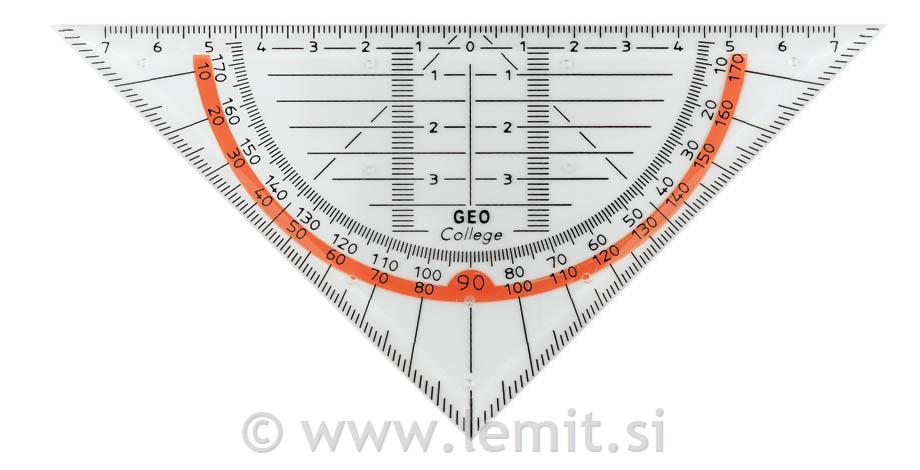 GeoCollege trikotnik 16cm