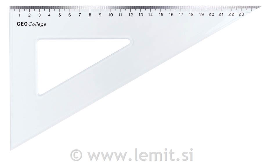 GeoCollege trikotnik 60°, 30cm