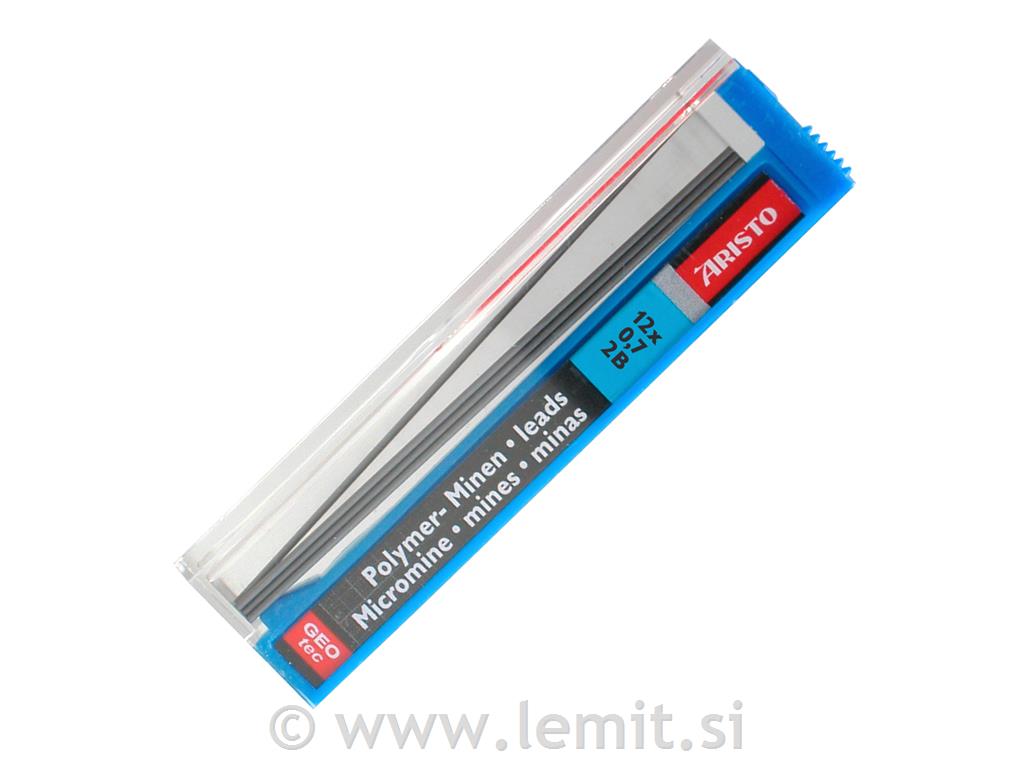 Mince za tehnični svinčnik 0,7 2B