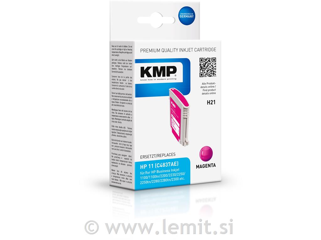 Kartuša KMP HP11 C4837AE , magenta
