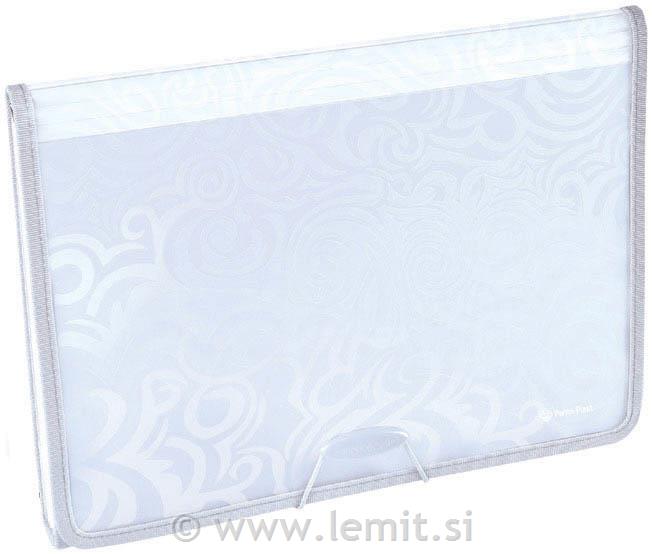 Mapa s 6 razdelki Tai Chi, bela