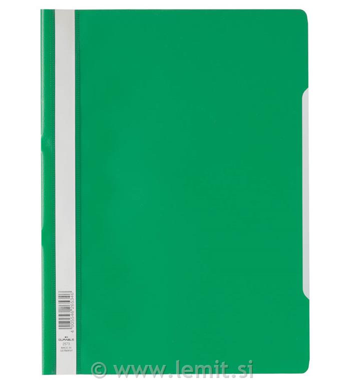 Mapa s sponko (2573) zelena