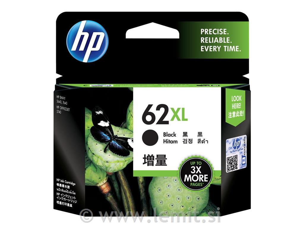 HP 62XL črna Original Ink kartuša