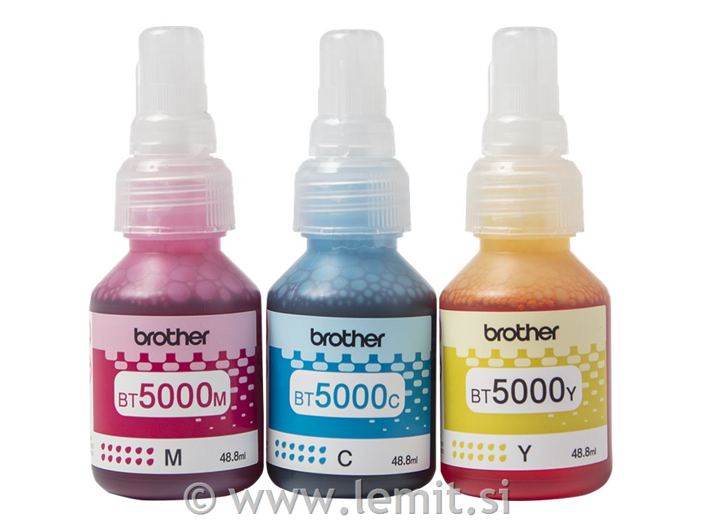 Brother Kartuša BT-5000 C/Y/M, komplet