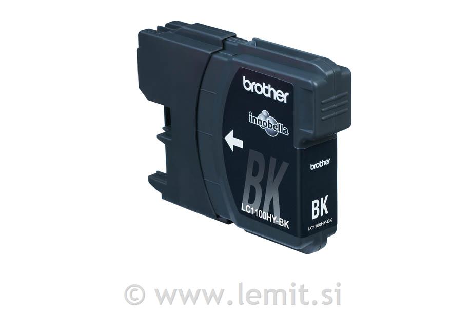Brother Kartuša LC1100HYB, črna, 900str.