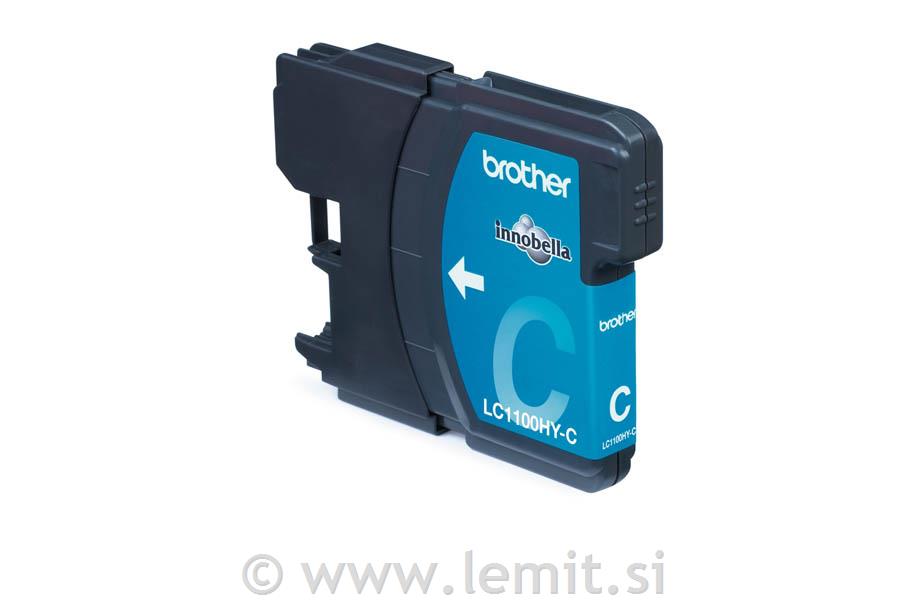 Brother Kartuša LC1100HYC, cyan, 750st.