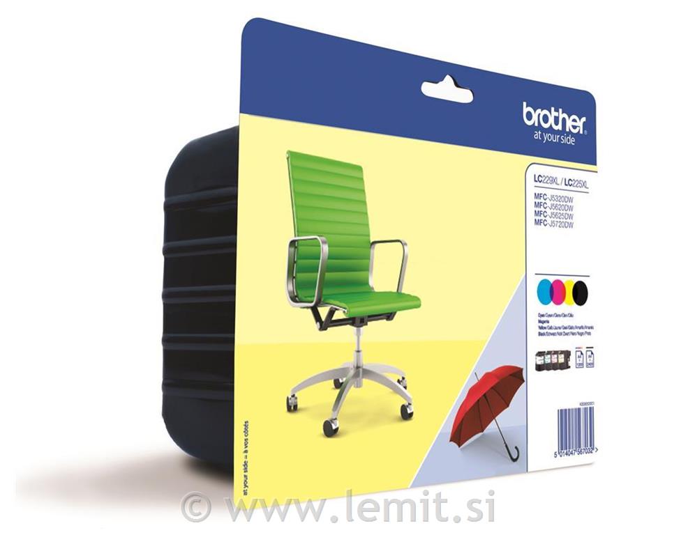 Brother Kartuša LC229XL/LC225XL komplet
