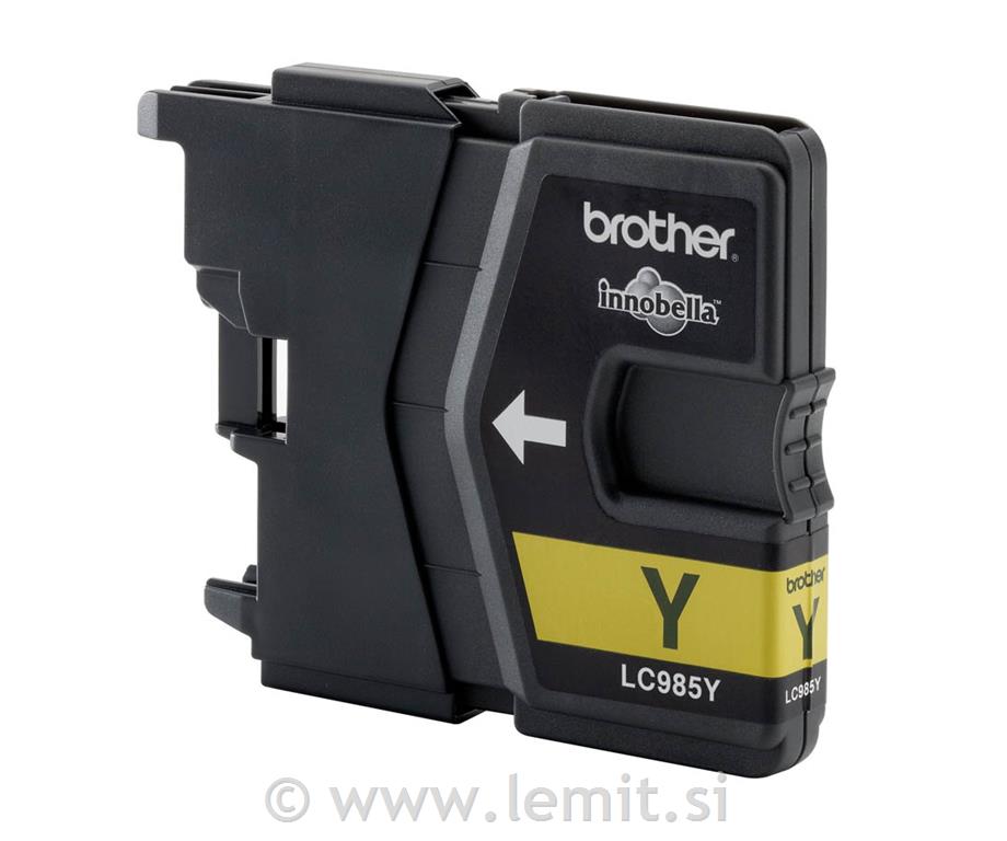 Brother Kartuša LC985Y, yellow, 260 str.