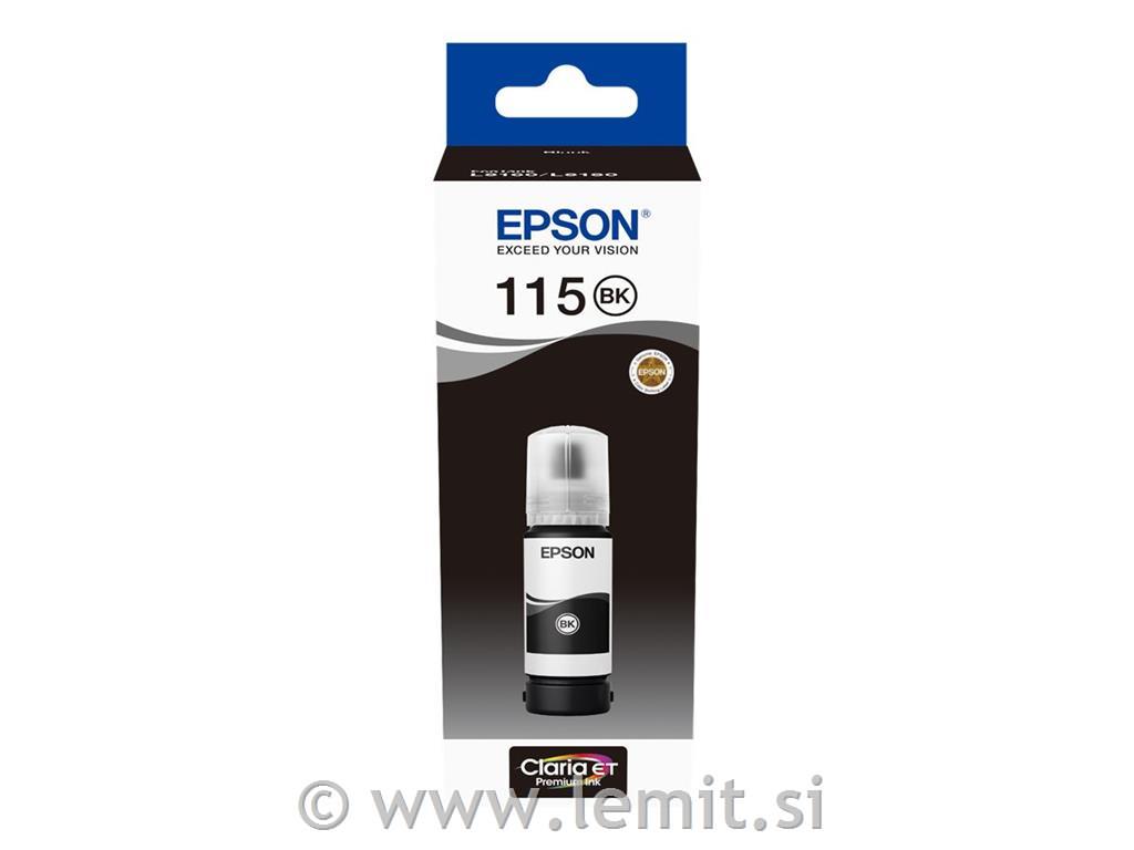 EPSON 115 črnilo, pigment črna, 70ml
