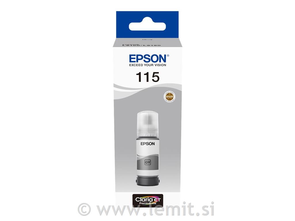 EPSON 115 črnilo, siva, 70ml